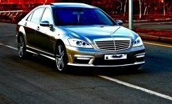 Передний бампер AMG Mercedes-Benz S class W221 (2006-2013)