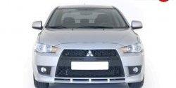 22 899 р. Передний бампер Standart Plus Mitsubishi Lancer 10 седан дорестайлинг (2007-2010) (Неокрашенный)  с доставкой в г. Калуга. Увеличить фотографию 2