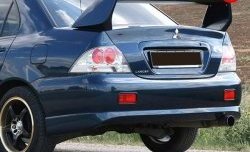 4 499 р. Накладка заднего бампера Sport 2.0  Mitsubishi Lancer  9 (2003-2009) (Неокрашенная)  с доставкой в г. Калуга. Увеличить фотографию 1