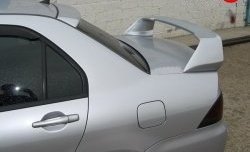 8 299 р. Спойлер в стиле Evo var №2 (средний)  Mitsubishi Lancer  9 (2003-2009) (Неокрашенный)  с доставкой в г. Калуга. Увеличить фотографию 2