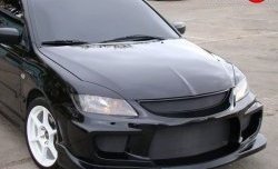 19 999 р. Передний бампер INGS Extreem Mitsubishi Lancer 9 2-ой рестайлинг седан (2005-2009) (Неокрашенный, Без сетки в бампер)  с доставкой в г. Калуга. Увеличить фотографию 4