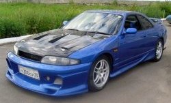 17 249 р. Пластиковый капот DoLuck  Nissan Skyline  R33 (1993-1998) (Неокрашенный)  с доставкой в г. Калуга. Увеличить фотографию 3