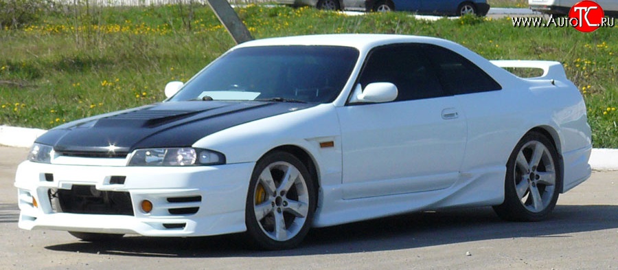 10 549 р. Передний бампер Drift style Nissan Skyline R33 (1993-1998) (Неокрашенный)  с доставкой в г. Калуга