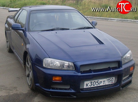 9 549 р. Передний бампер GTR Nissan Skyline R33 (1993-1998) (Неокрашенный)  с доставкой в г. Калуга