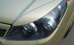 999 р. Реснички Sport на фары Opel Astra H хэтчбек 5дв дорестайлинг (2004-2007) (Неокрашенные)  с доставкой в г. Калуга. Увеличить фотографию 1