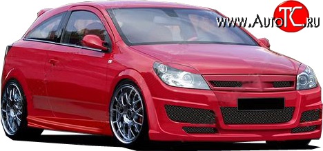 3 649 р. Решётка радиатора Sport (дорестайлинг)  Opel Astra ( H,  H GTC) (2004-2015)  с доставкой в г. Калуга