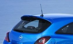 3 249 р. Спойлер OPC Opel Corsa D дорестайлинг, хэтчбэк 3 дв. (2006-2010) (Неокрашенный)  с доставкой в г. Калуга. Увеличить фотографию 1