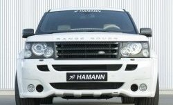 34 999 р. Передний бампер HAMMAN  Land Rover Range Rover Sport  1 L320 (2005-2009) (Неокрашенный)  с доставкой в г. Калуга. Увеличить фотографию 1