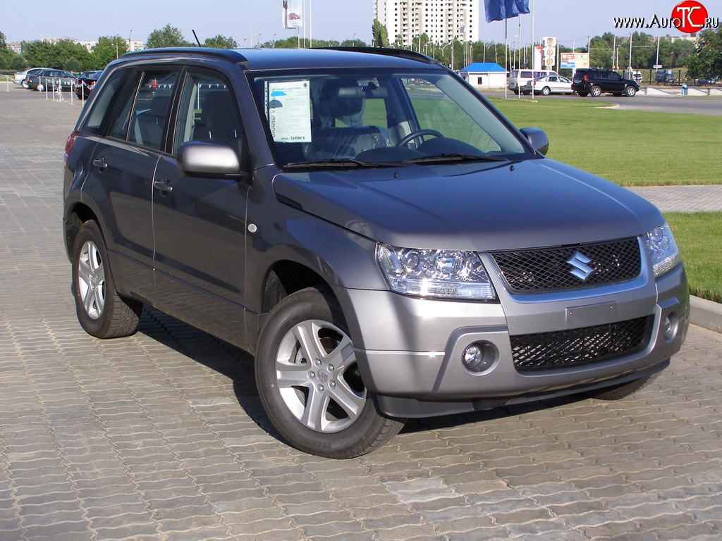 13 199 р. Передний бампер Standart Suzuki Grand Vitara JT 5 дверей дорестайлинг (2005-2008)  с доставкой в г. Калуга