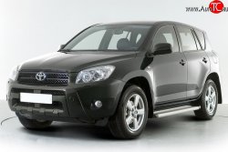 2 899 р. Накладка переднего бампера Toyota RAV4 XA305 5 дв. дорестайлинг (2005-2009) (Неокрашенная)  с доставкой в г. Калуга. Увеличить фотографию 1