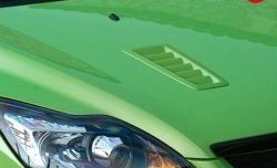 2 499 р. Комплект жабер на капот RS (под окраску) Derways Hower Н3 (2017-2019) (Неокрашенные)  с доставкой в г. Калуга. Увеличить фотографию 1