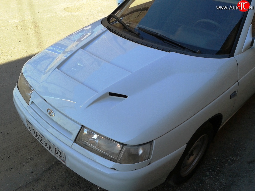 6 849 р. Пластиковый капот Super WRC Лада 2110 седан (1995-2007) (Неокрашенный)  с доставкой в г. Калуга