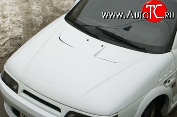 9 399 р. Пластиковый капот WRC  Лада 2110  седан - 2112 ( хэтчбек,  купе) (Неокрашенный)  с доставкой в г. Калуга