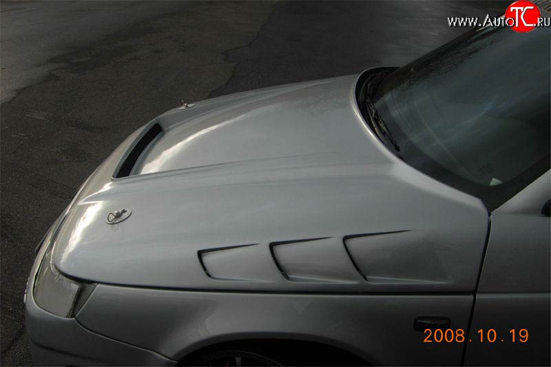 13 749 р. Пластиковый капот AVR Лада 2110 седан (1995-2007) (Неокрашенный)  с доставкой в г. Калуга