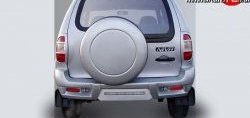 429 р. Накладки Кураж 2 на фонари (до 2009 г)  Chevrolet Niva  2123 (2002-2008), Лада 2123 (Нива Шевроле) (2002-2008) (Неокрашенные)  с доставкой в г. Калуга. Увеличить фотографию 1