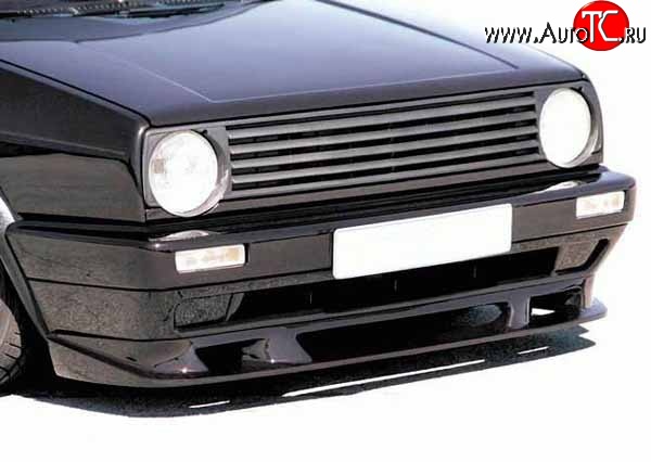 5 699 р. Накладка переднего бампера OldWise V1 Volkswagen Golf 2 (1983-1992)  с доставкой в г. Калуга