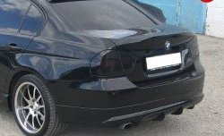 4 999 р. Накладка заднего бампера AC SHNITZER  BMW 3 серия  E90 (2004-2008) (Неокрашенный)  с доставкой в г. Калуга. Увеличить фотографию 1