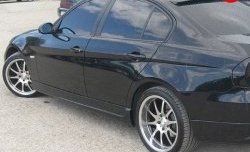 4 999 р. Пороги накладки AC Shnitzer  BMW 3 серия ( E90,  E91) (2004-2012) (Неокрашенные)  с доставкой в г. Калуга. Увеличить фотографию 2