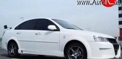 9 799 р. Передний бампер Rieger Chevrolet Lacetti седан (2002-2013) (Неокрашенный)  с доставкой в г. Калуга. Увеличить фотографию 3