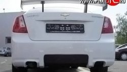 6 499 р. Задний бампер Rieger  Chevrolet Lacetti  седан (2002-2013), Daewoo Gentra  KLAS (2012-2016) (Неокрашенный)  с доставкой в г. Калуга. Увеличить фотографию 1