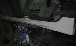 4 499 р. Пороги накладки Mugen Honda Civic 8 FD рестайлинг седан (2009-2011) (Неокрашенные)  с доставкой в г. Калуга. Увеличить фотографию 6
