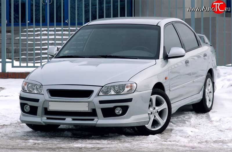 699 р. Реснички Rieger KIA Spectra (2000-2009) (Неокрашенные)  с доставкой в г. Калуга