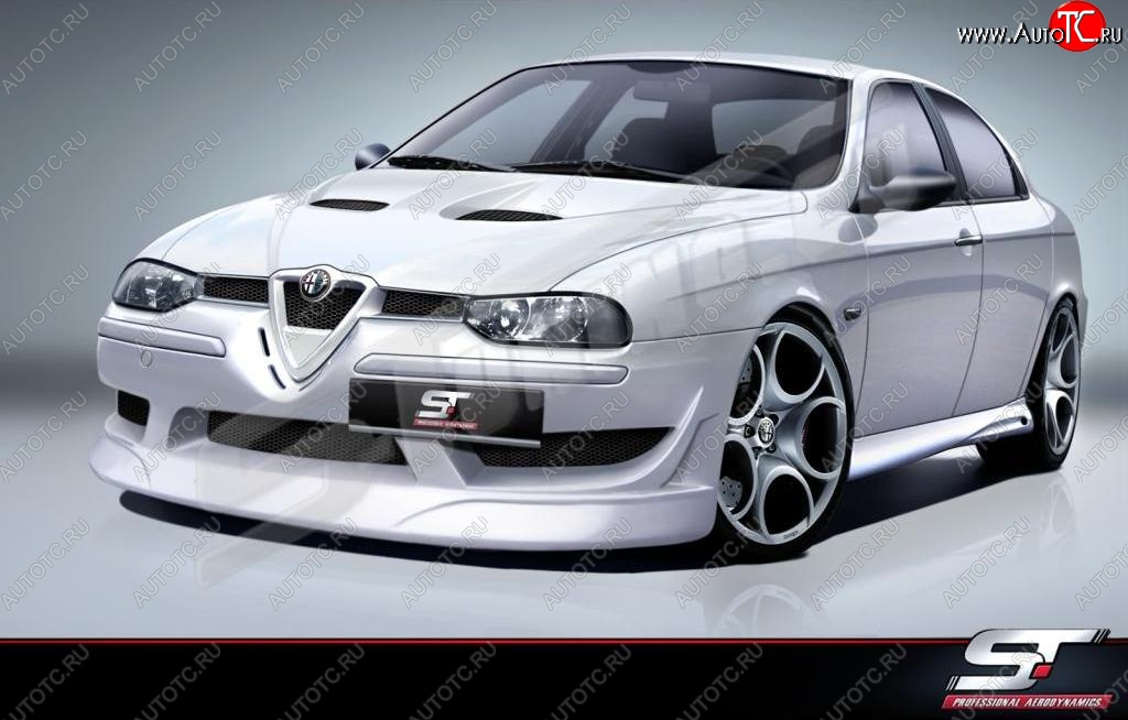 28 999 р. Передний бампер ST Alfa Romeo 156 932 дорестайлинг, седан (1996-2002)  с доставкой в г. Калуга