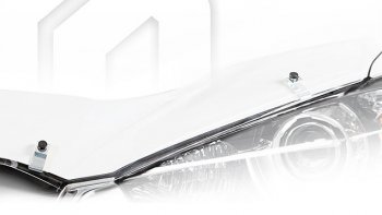 1 989 р. Дефлектор капота CA-Plastiс  Audi A4 ( B5 8D2 седан,  B5 8D5 универсал) (1996-2001) (Classic прозрачный, Без надписи)  с доставкой в г. Калуга. Увеличить фотографию 1