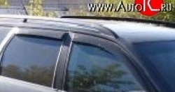 999 р. Комплект дефлекторов окон (ветровиков) 4 шт. (седан) Russtal  Audi A4  B5 8D2 седан (1994-2001)  с доставкой в г. Калуга. Увеличить фотографию 1