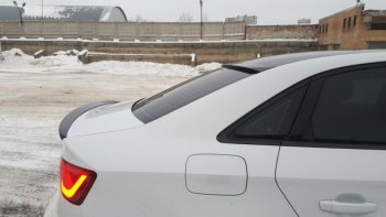 2 799 р. Лип спойлер АВТОКРАТ  Audi A3  8VS седан (2012-2016) (Неокрашенный)  с доставкой в г. Калуга. Увеличить фотографию 6