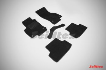 Комплект ворсовых ковриков в салон LUX Seintex Audi A3 8VA хэтчбэк 5 дв. рестайлинг (2016-2020)