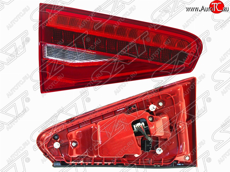 3 789 р. Левый фонарь в крышку багажника SAT (диодный)  Audi A4  B8 (2011-2015)  с доставкой в г. Калуга