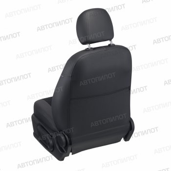 13 999 р. Чехлы сидений (экокожа/алькантара, 40/60, подлокотник) Автопилот Ромб  Audi A4  B8 (2007-2015) (черный)  с доставкой в г. Калуга. Увеличить фотографию 3