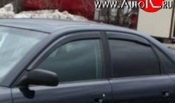 999 р. Комплект дефлекторов окон (ветровиков) 4 шт. (седан) Russtal Audi A4 B7 седан (2004-2008)  с доставкой в г. Калуга. Увеличить фотографию 1
