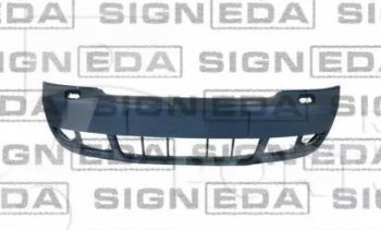 12 999 р. Передний бампер SIGNEDA (под омыватели) Audi A6 C5 дорестайлинг, седан (1997-2001) (Неокрашенный)  с доставкой в г. Калуга. Увеличить фотографию 1