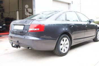 22 699 р. Фаркоп Aragon Audi A6 C6 дорестайлинг, седан (2004-2008) (шар S)  с доставкой в г. Калуга. Увеличить фотографию 3