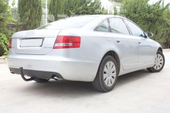 42 749 р. Фаркоп Aragon. (шар V)  Audi A6  C6 (2004-2008) дорестайлинг, седан  с доставкой в г. Калуга. Увеличить фотографию 2