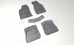 Износостойкие коврики в салон с рисунком Сетка SeiNtex Premium 4 шт. (резина) Audi (Ауди) A6 (А6)  C5 (1997-2001) C5 дорестайлинг, седан