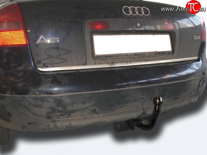 6 999 р. Фаркоп Лидер Плюс  Audi A6  C5 (1997-2001) (Без электропакета)  с доставкой в г. Калуга