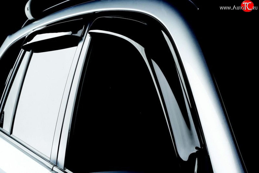 2 449 р. Дефлекторы окон (ветровики) Novline 4 шт Audi A6 C7 дорестайлинг, седан (2010-2014)  с доставкой в г. Калуга