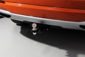 19 299 р. Фаркоп (тягово-сцепное устройство) TCC Audi Q3 F3 (2018-2022) (оцинкованный, шар Е нержавейка)  с доставкой в г. Калуга. Увеличить фотографию 1