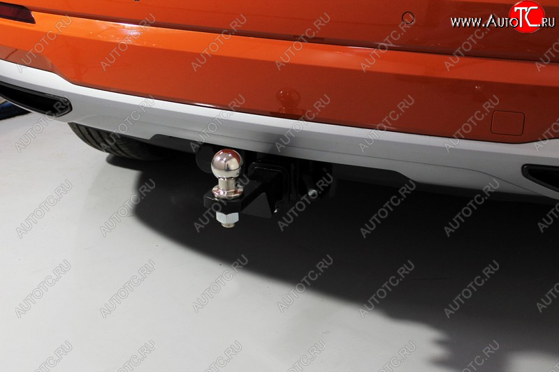 19 299 р. Фаркоп (тягово-сцепное устройство) TCC Audi Q3 F3 (2018-2022) (оцинкованный, шар Е нержавейка)  с доставкой в г. Калуга
