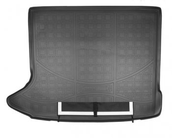3 099 р. Коврик багажника Norplast  Audi Q3  8U (2011-2018) (Черный, с погрузочным ковриком (фартуком))  с доставкой в г. Калуга. Увеличить фотографию 1