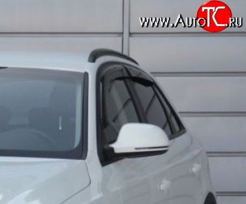 999 р. Комплект дефлекторов окон (ветровиков) 4 шт. Russtal Audi Q3 8U дорестайлинг (2011-2015)  с доставкой в г. Калуга
