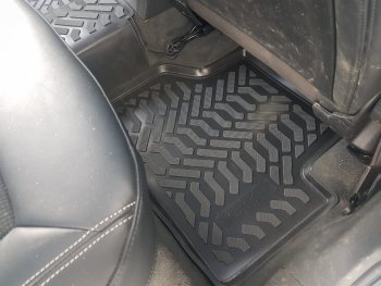 1 499 р. Коврик в багажник Aileron  Audi Q5  FY (2017-2024)  с доставкой в г. Калуга. Увеличить фотографию 3