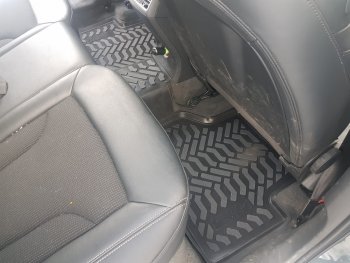 1 499 р. Коврик в багажник Aileron  Audi Q5  FY (2017-2024)  с доставкой в г. Калуга. Увеличить фотографию 6