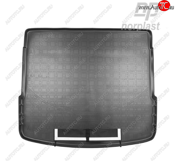3 099 р. Коврик багажника Norplast  Audi Q5  FY (2017-2024) (Черный, с погрузочным ковриком (фартуком))  с доставкой в г. Калуга