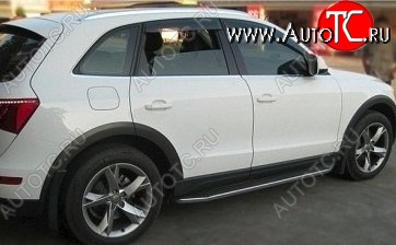 13 999 р. Накладки на колёсные арки (рестайлинг) CT Audi Q5 8R дорестайлинг (2008-2012) (Неокрашенные)  с доставкой в г. Калуга