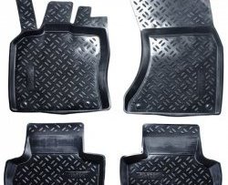 Комплект ковриков в салон Aileron 4 шт. (полиуретан) Audi Q5 8R рестайлинг (2012-2017)