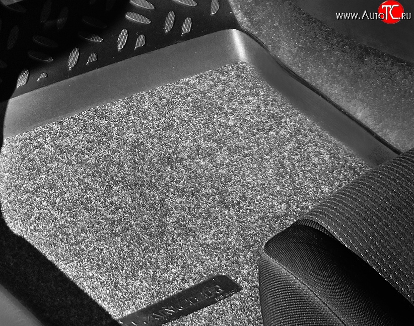 3 099 р. Комплект ковриков в салон Aileron 4 шт. (полиуретан, покрытие Soft)  Audi Q5  8R (2008-2017)  с доставкой в г. Калуга
